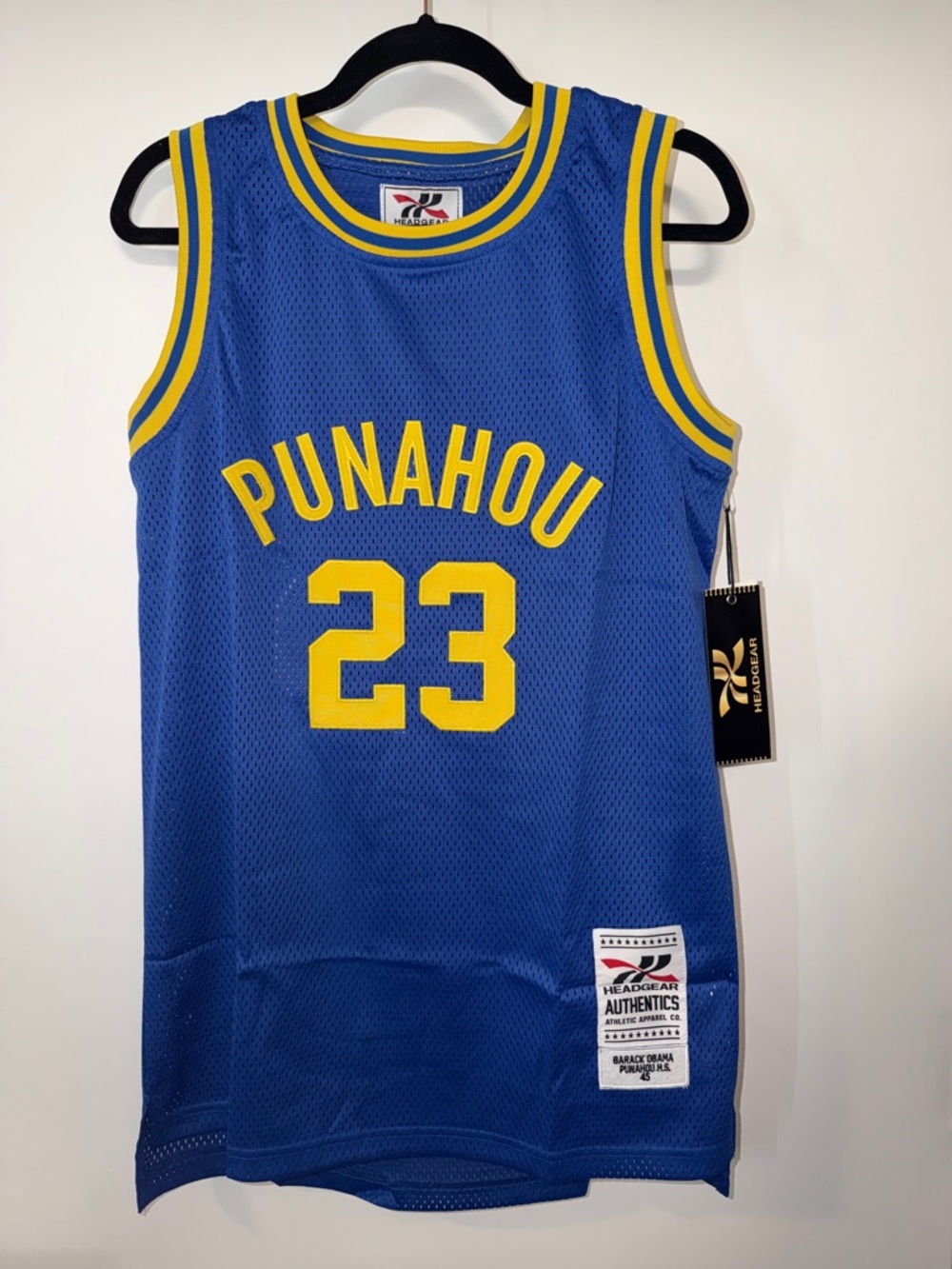 🏀🇺🇸🏀 Barack Obama Punahou High School Jersey - Size M